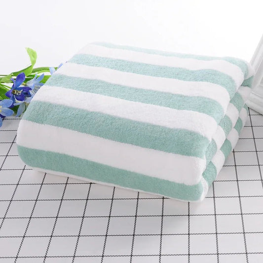 PetTowel™ - Rayures Menthe Douce - royaume chats