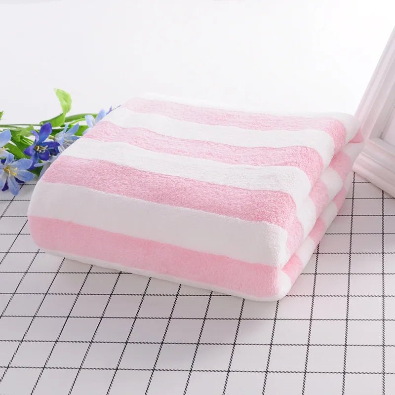 PetTowel™ - Rayures Rose Pâle - royaume chats